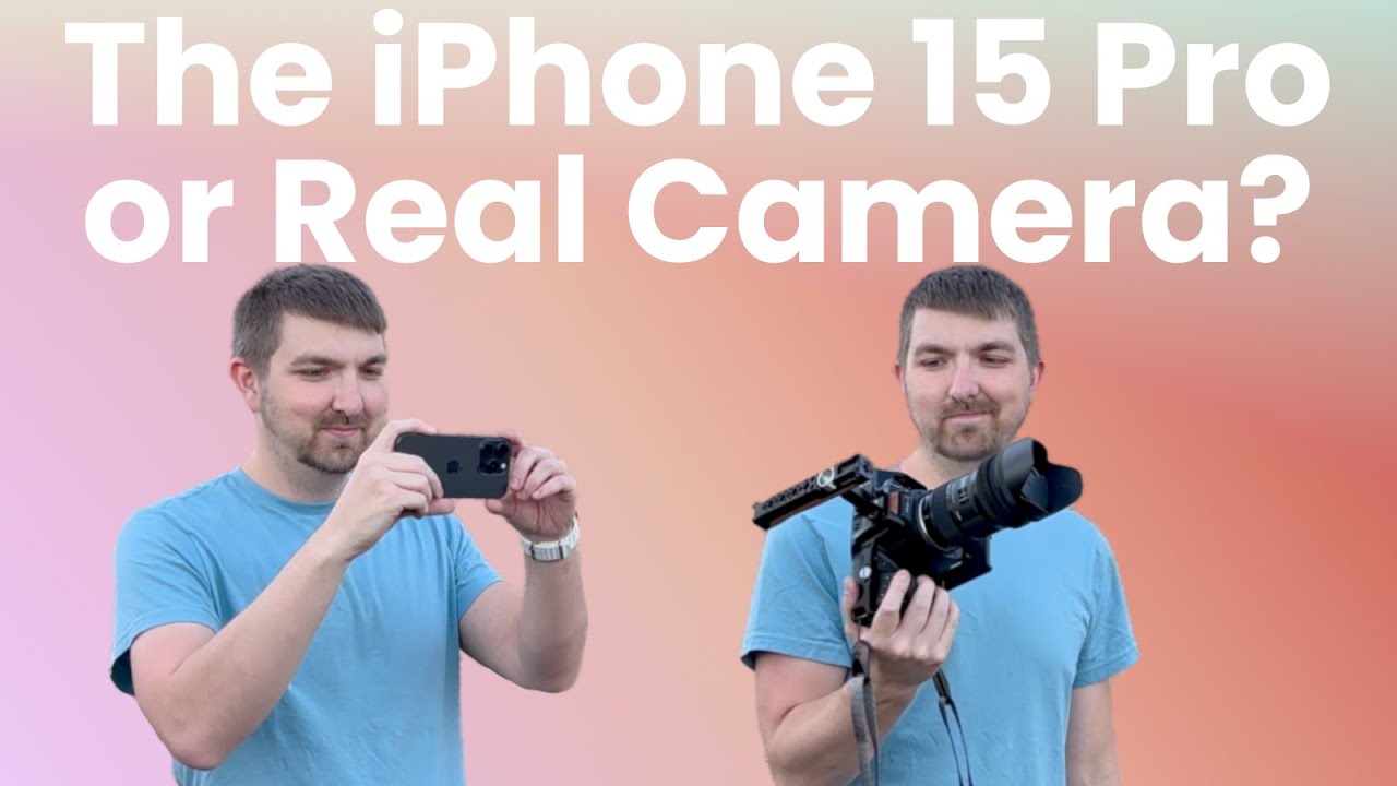 iPhone 15 Pro vs Blackmagic 6K Pro ProRes LOG - Is the iPhone Video Perfect Now???