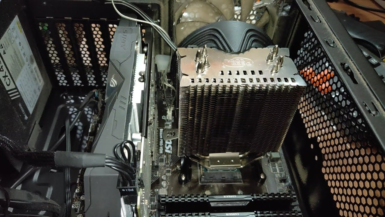 DEEPCOOL GAMMAXX S40 || AMD RYZEN 5 3600 COOLER