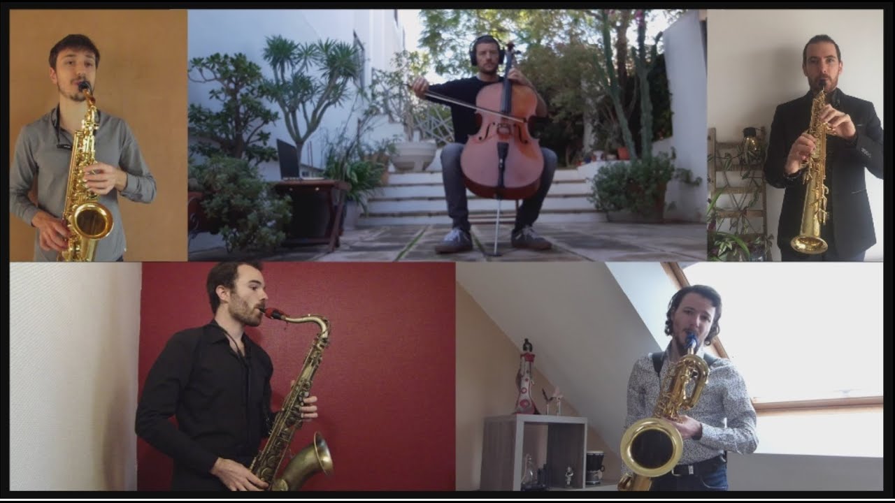 El Abrazo -  Matthieu Saglio & Quatuor Élément (from home)