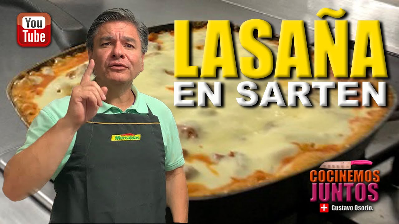 Como hacer LASAÑA EN UNA SARTEN
