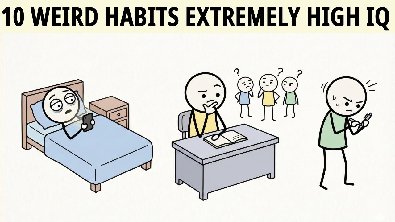 10 Weird Habits That Prove You Have an Extremely High IQ | Mindful Patterns
