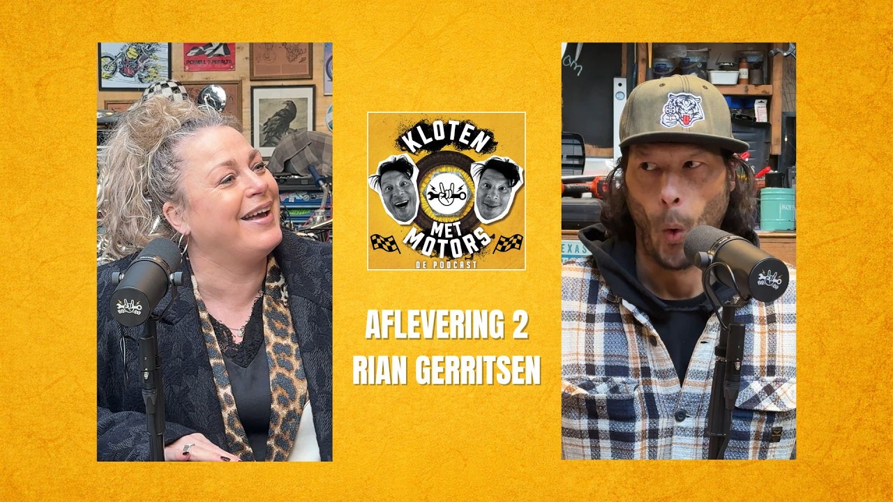 Kloten met Motors DE PODCAST met actrice Rian Gerritsen.
