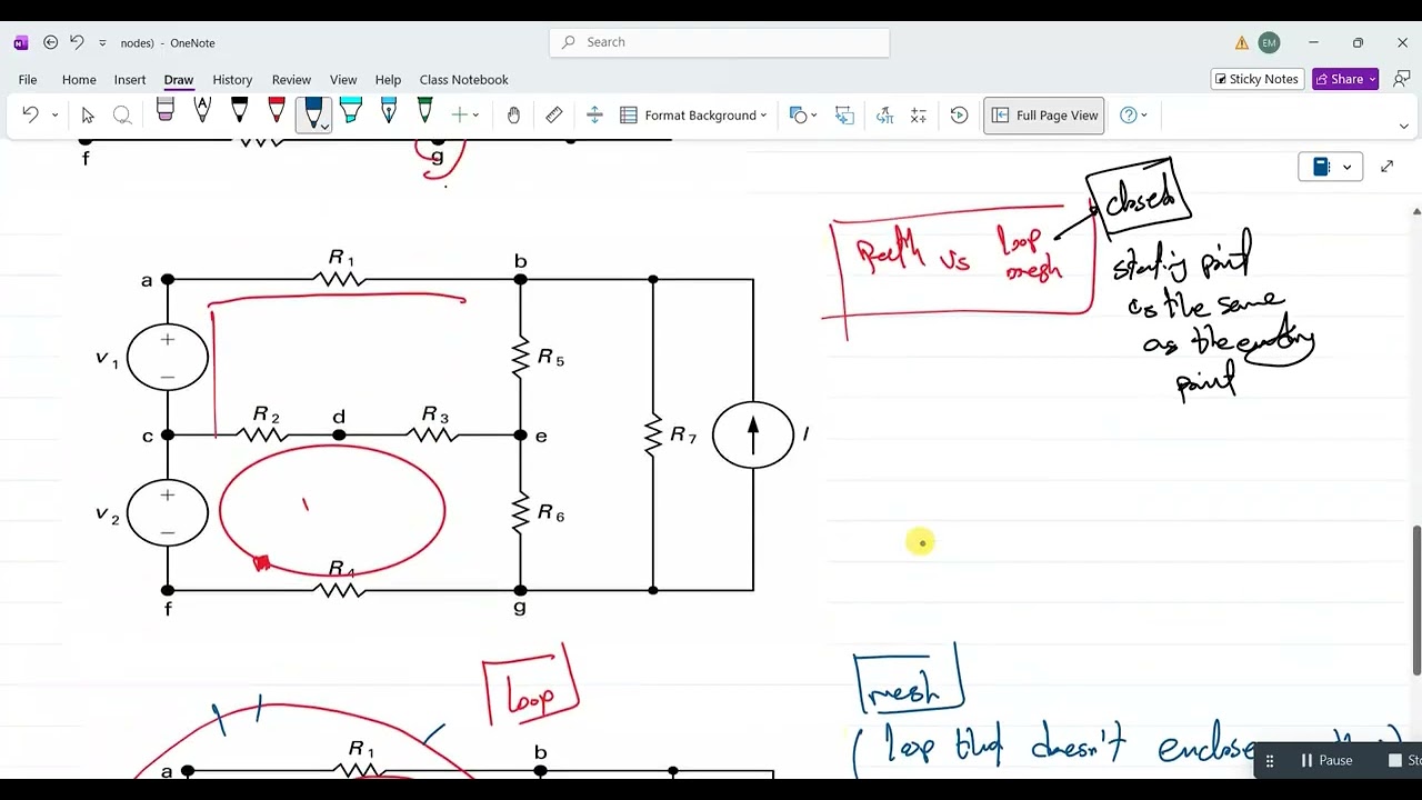 Mesh And Nodal Analysis in AC Circuits