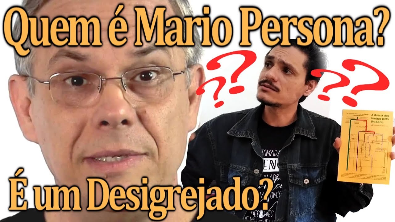 MARIO PERSONA_ É O PAI DOS DESIGREJADOS? (Descubra agora)