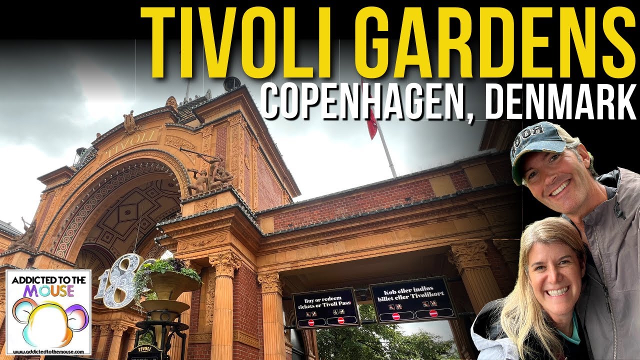 Exploring Tivoli Gardens in Copenhagen, Denmark | 2023 Northern Europe Disney Cruise Ep6