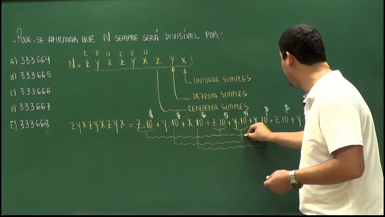 Divisibilidade: Resolução de Exercícios – Parte 2 – Aula 66