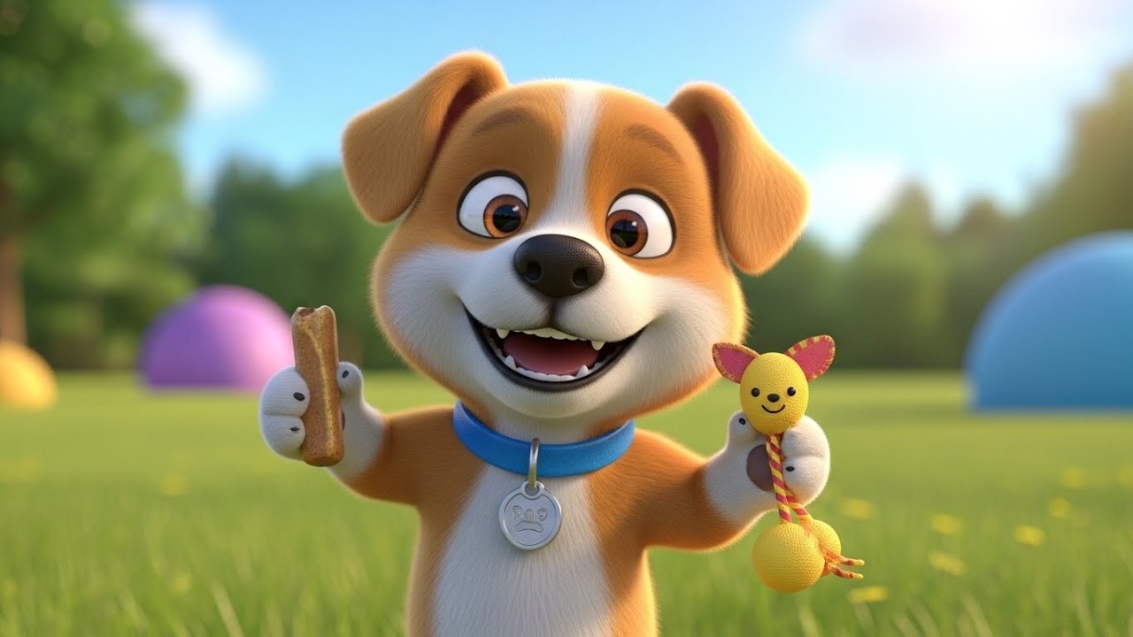 Щенок Пого учится делиться 🐶🤝💖 | Мультфильм для детей и весёлые приключения