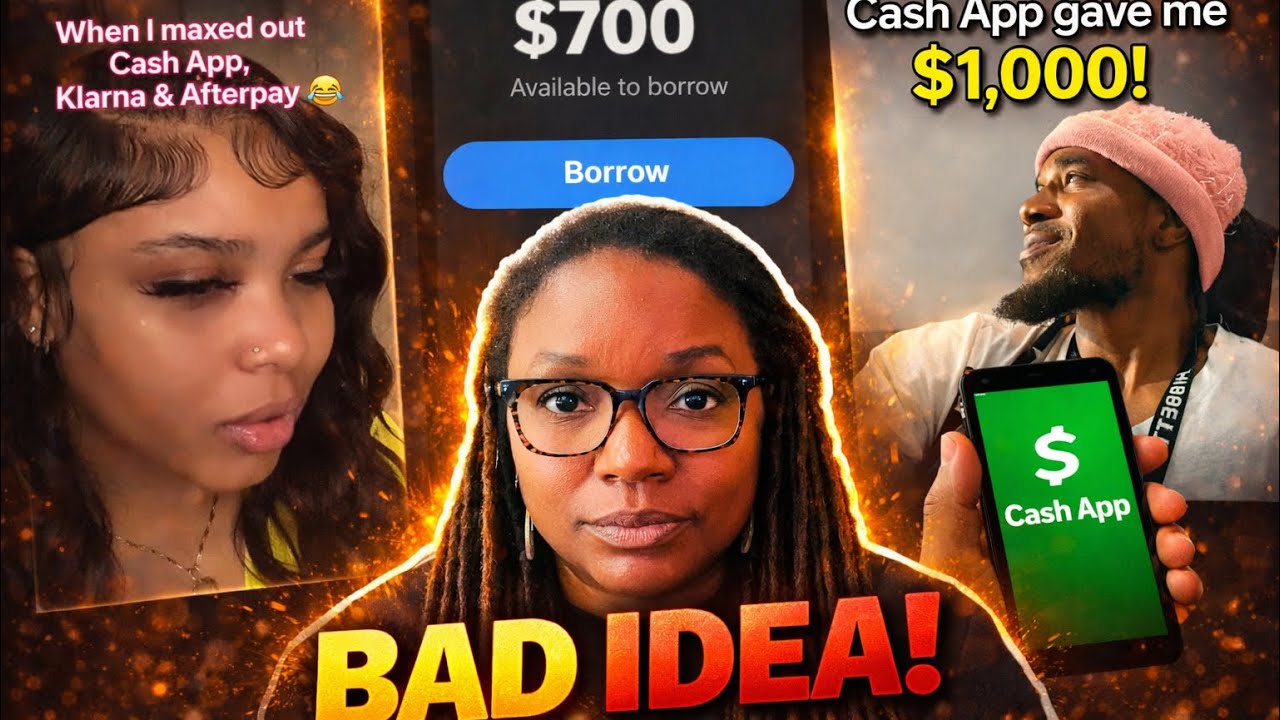 CASH APP BORROW DEBT TRAP, AND GUESS WHO THE TARGET AUDIENCE IS FOR FINANCING? #cashapp