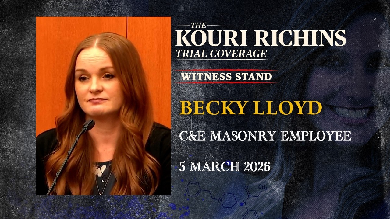 Becky Lloyd, C&E Masonry employee, testifies in Kouri Richins' murder trial