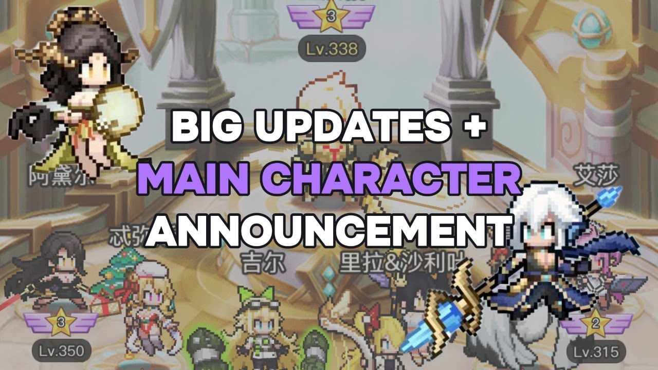 Pixel Heroes | learn everything about the main character update here !