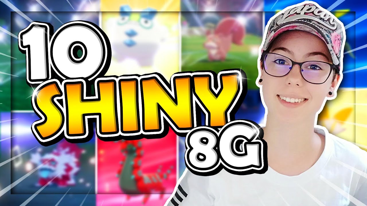 L'histoire de mes 10 SHINY sur Pokémon Bouclier !🤭✨ (+Réactions)