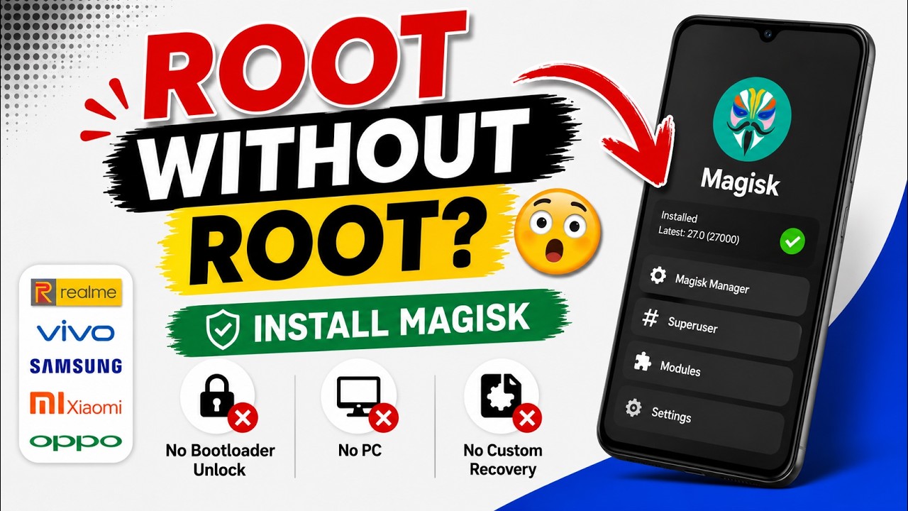 Как использовать ROOT без получения рут-прав на Android (2026) | Virtual Master