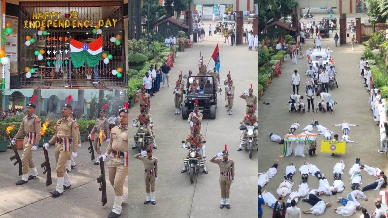 Independence Day Celebration 2024, Royal College of Arts, Science & Commerce