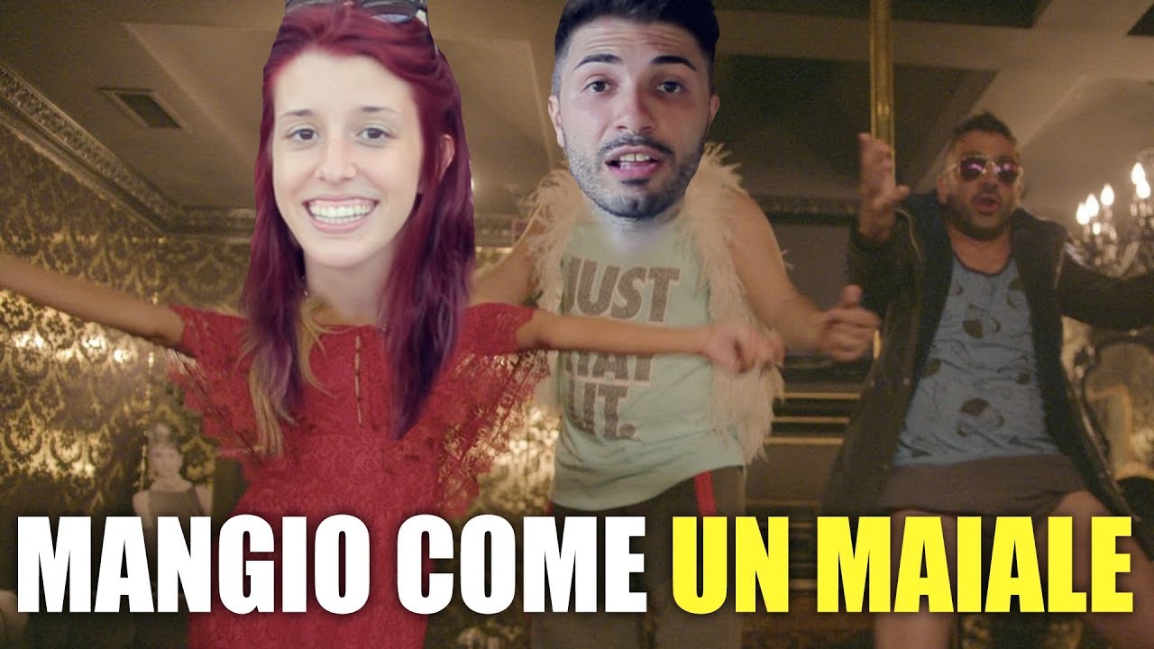 MANGIO COME UN MAIALE 🍟 - [PARODIA Senza Pagare - Fedez]