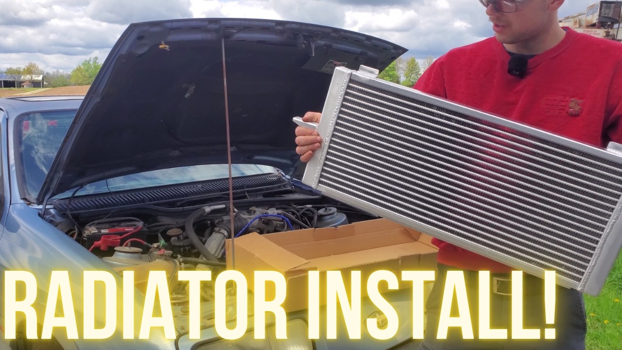 Brand New Radiator install! 😎✌ | 1985 Merkur XR4Ti #car