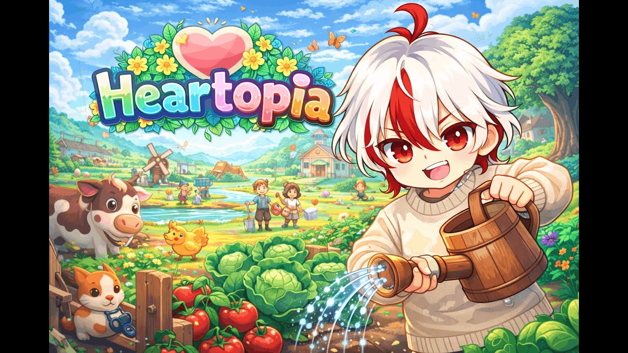【HEARTOPIA】RESTREAM NYOBAIN MAIN GAME INI SAMBIL NUNGGU BUKA PUASA #1