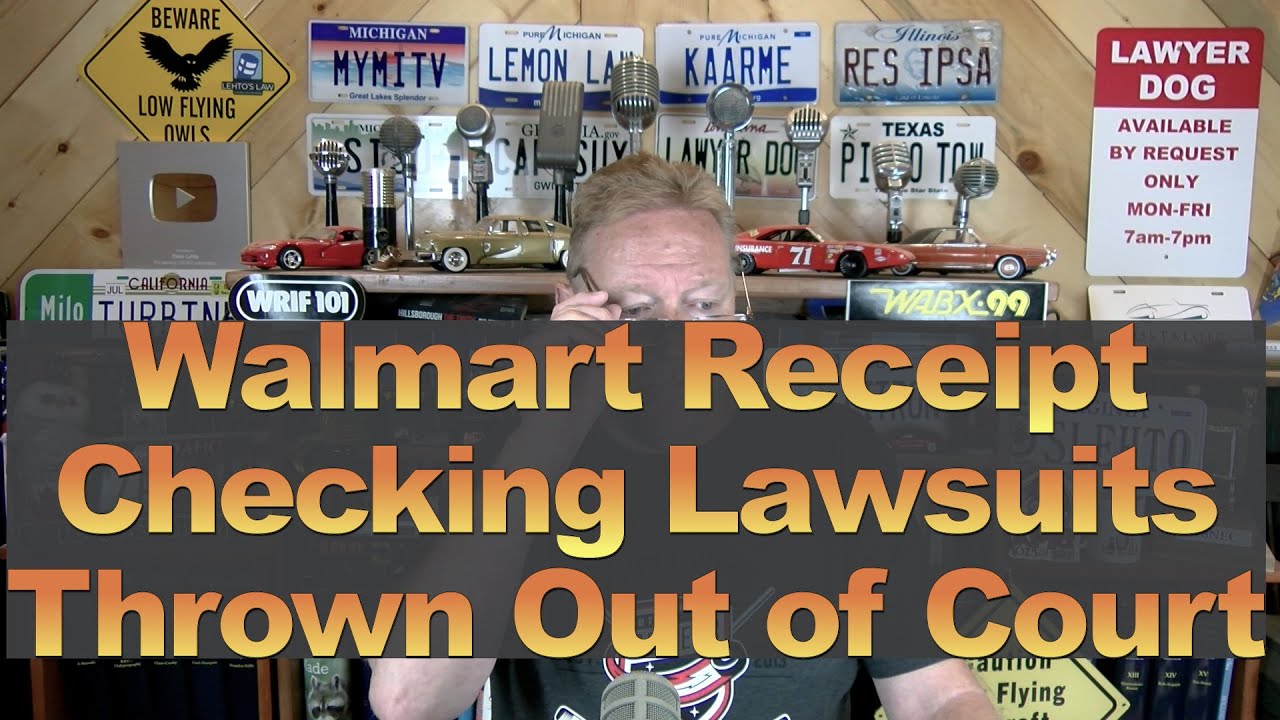 Иски о проверке чеков в Walmart отклонены