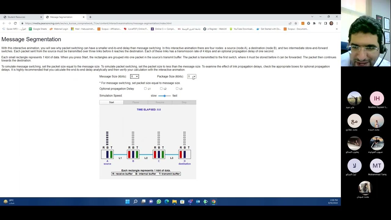 Computer Networks - Continue on Transport Protocols with some simulation Lecture 5