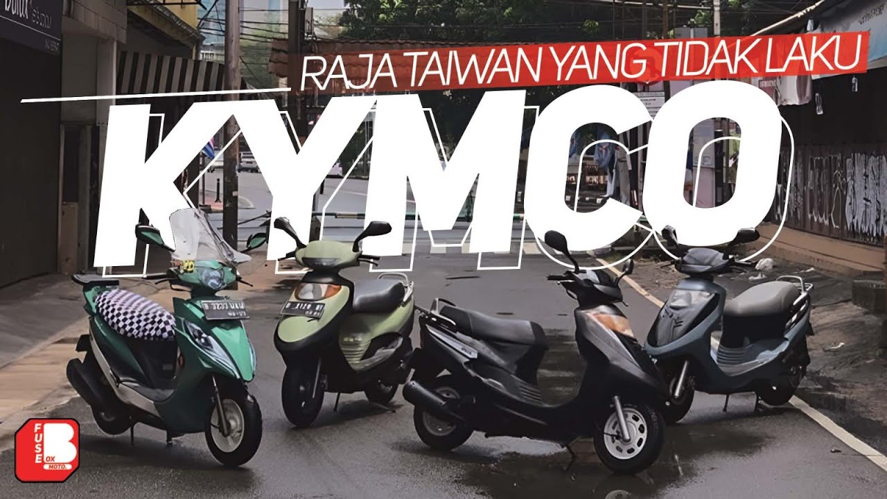 Raja Taiwan Yang Gagal Di Indonesia | Kenapa Kymco Tidak Laku Di Indonesia ??