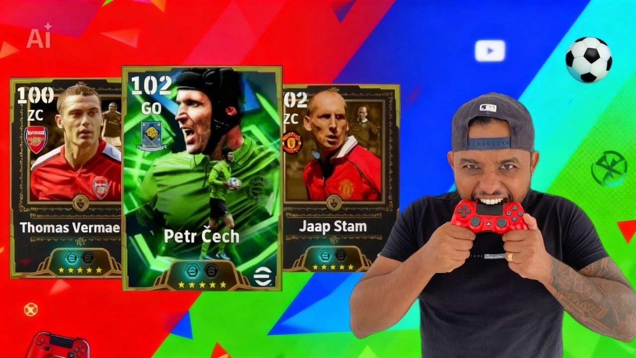 AO VIVO! CHEGOU o NOVO PETR CECH no EFOOTBALL (VERTICAL)
