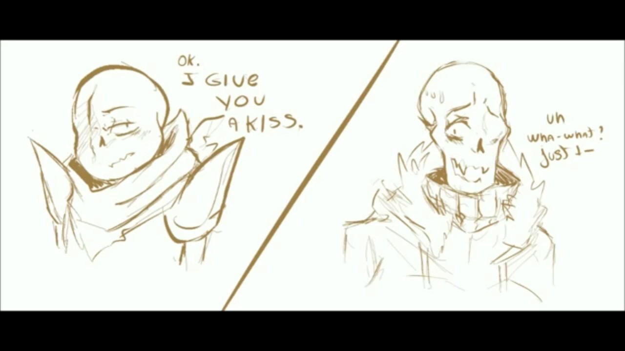 Fontcest UnderFell/UnderSwap: Kisses