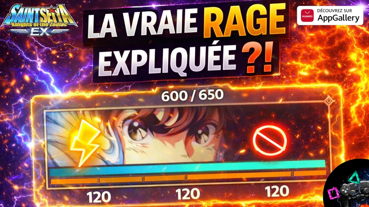 600 DE RAGE = ULTI ?! ⚡ LE SYSTÈME CACHÉ EXPLIQUÉ | Saint Seiya EX