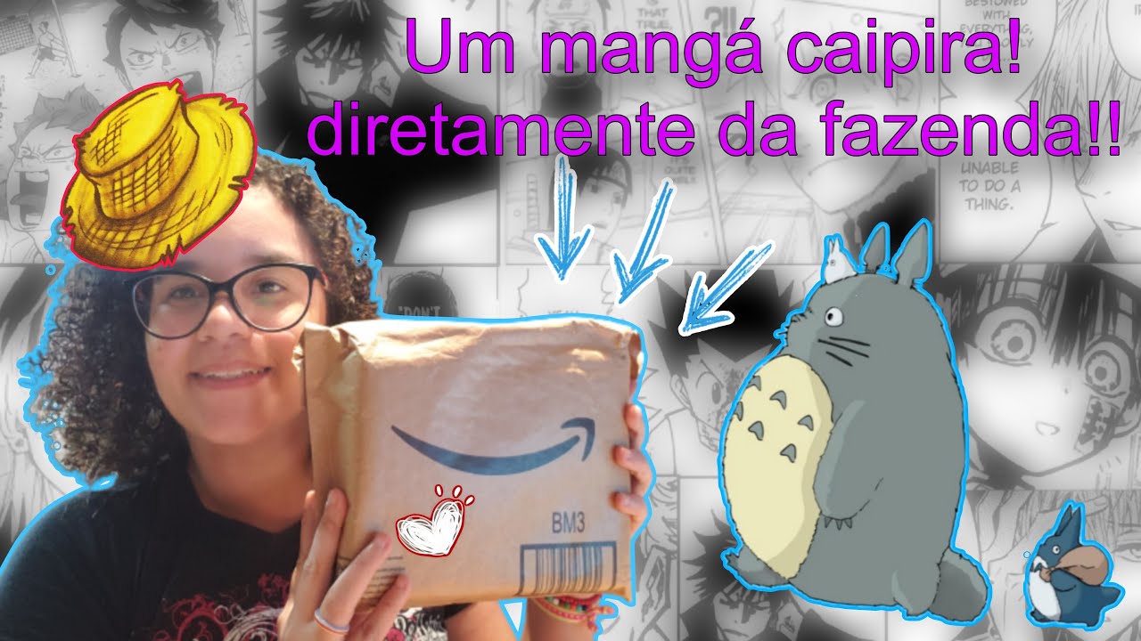 UNBOXING CASUAL da semana 🔪📦 - MANGÁ CAIPIRA 🤠 MELHOR que SHONENZÃO?