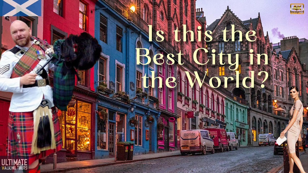 The Ultimate Edinburgh 4K Walking Tour 2024