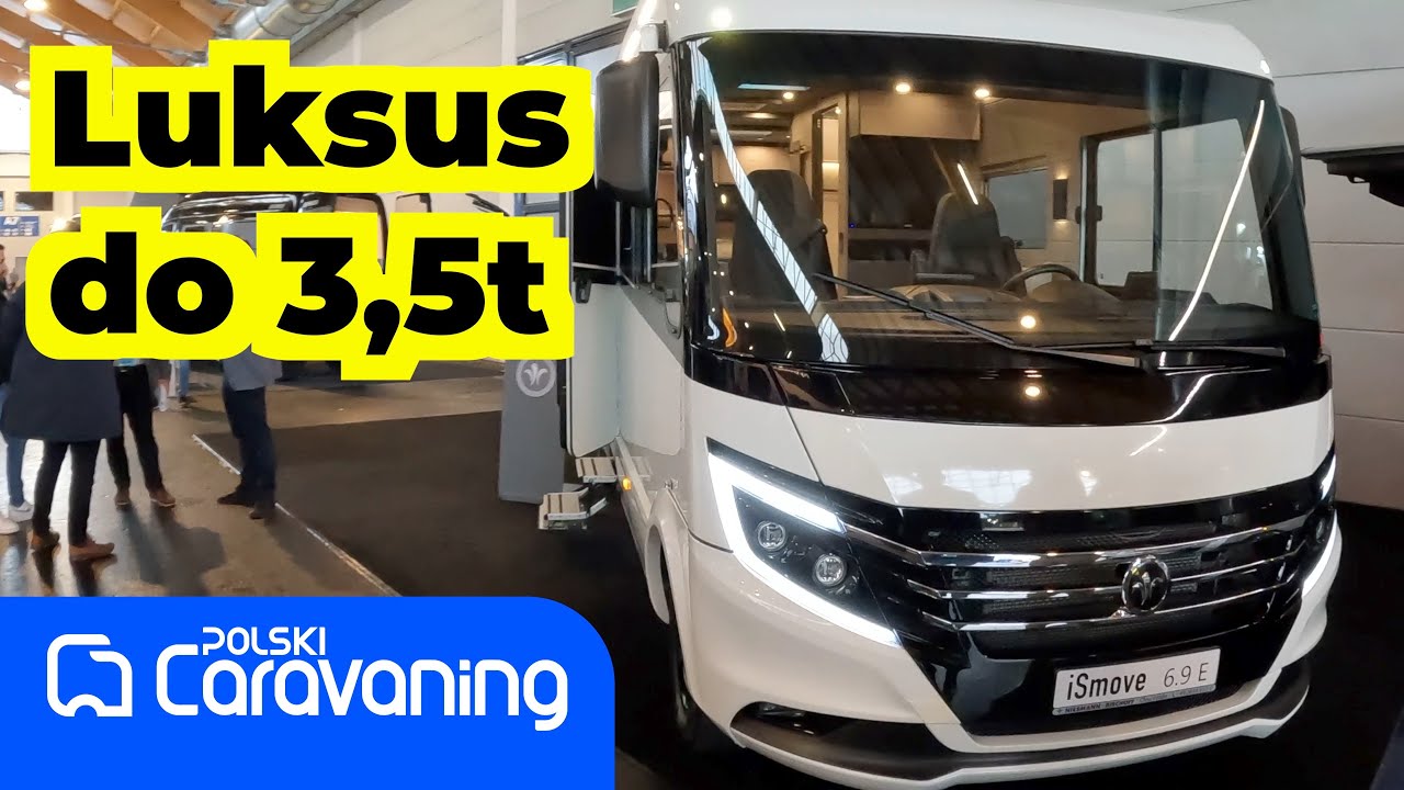 NIESMANN+BISCHOFF iSmove 6.9 E to luksusowa integra o DMC 3500 kg.