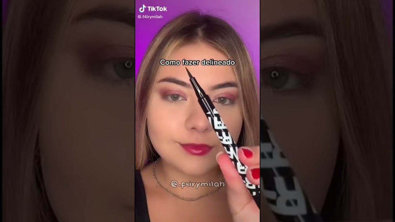 tutorial de como fazer delineado