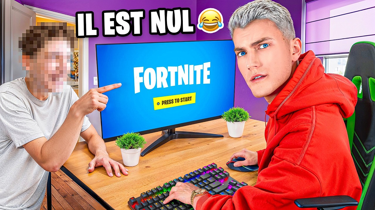Je 1VS1 le mec qui a JUGÉ mon NIVEAU sur FORTNITE