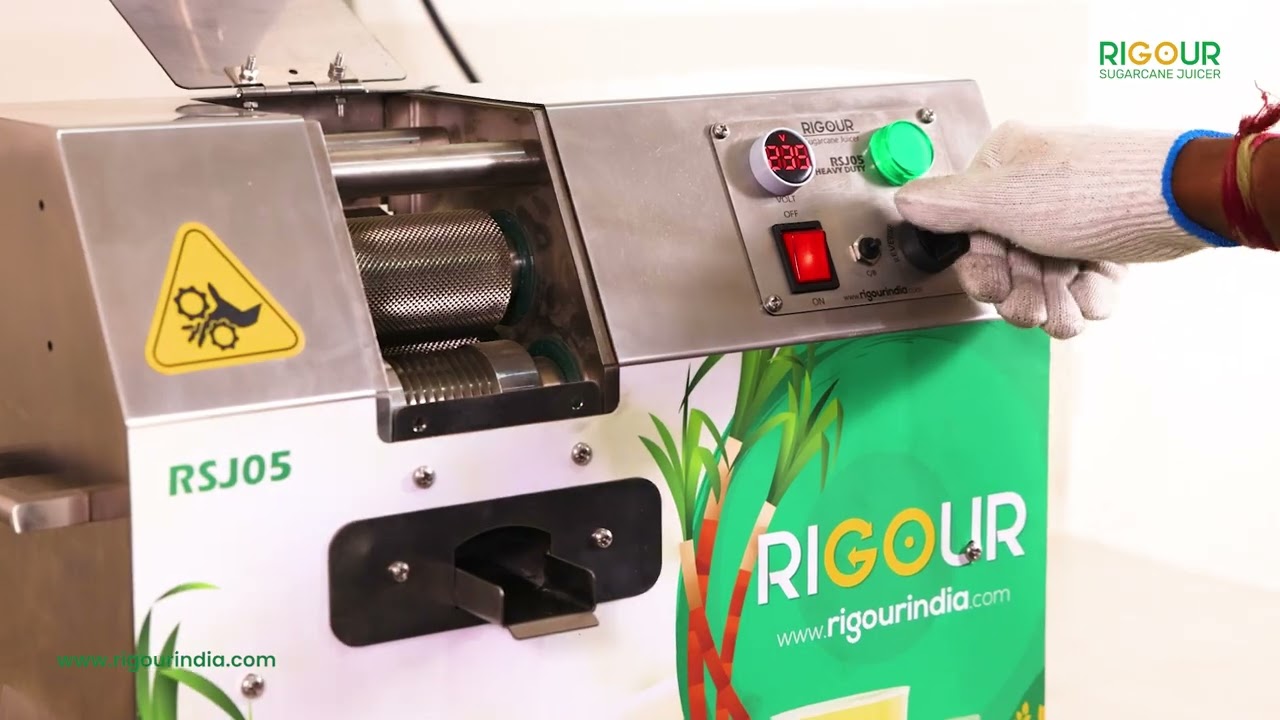 Easy Daily High Sales Business Idea | Commercial Sugarcane Juice Machine | Rigour India