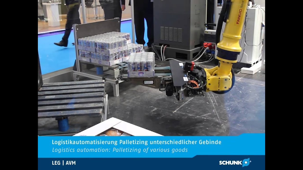 Light weight gripper LEG at Automatica 2012