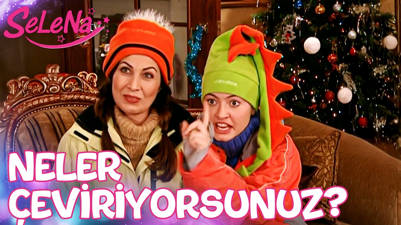 Aslı ve Kıvılcım ansızın eve d&ouml;nd&uuml;😱 - Selena 56. B&ouml;l&uuml;m