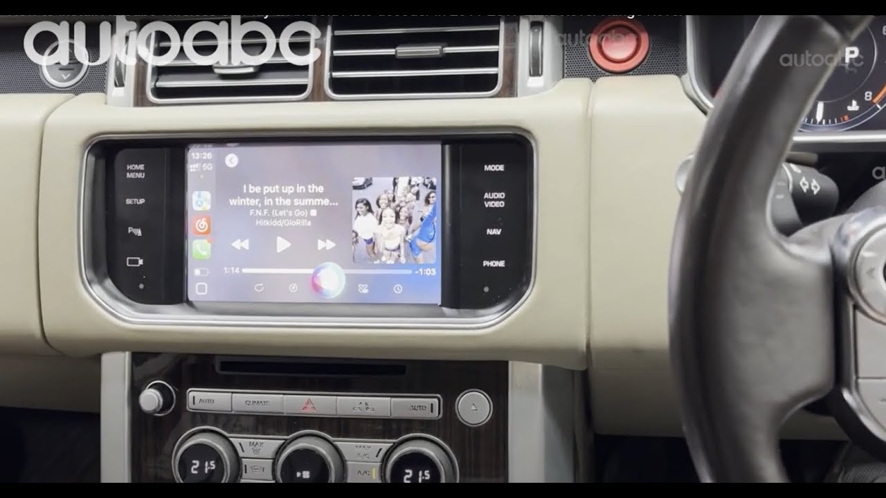 How to install Autoabc Wireless CarPlay & Android Auto decoder in 2011-2017 Land Rover Range Rover?