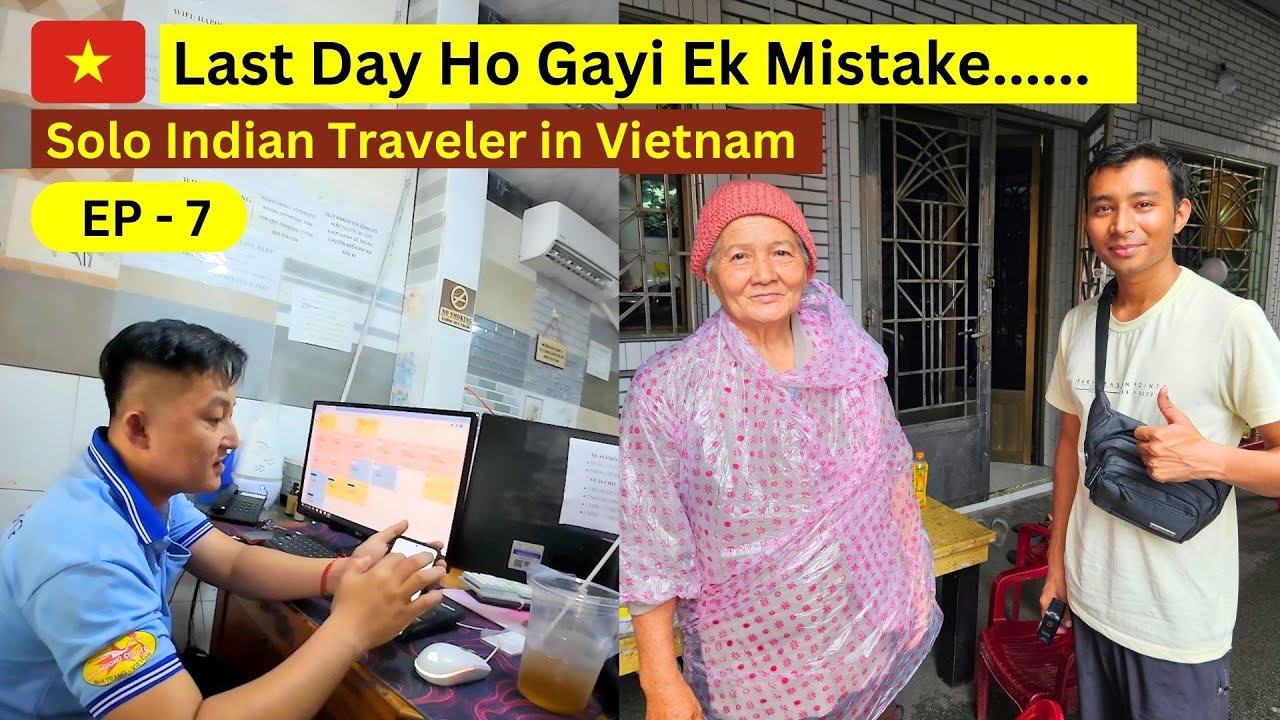 They Made Me A Celebrity in Ho Chi Minh City (Solo Indian Travelling Vietnam)