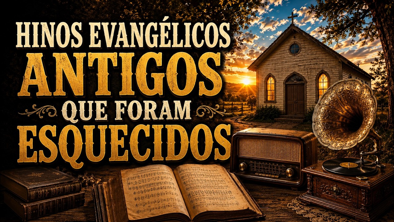Hinos Evang&eacute;licos Antigos que Foram Esquecidos | Louvores dos Anos 60 e 70 que Tocam a Alma