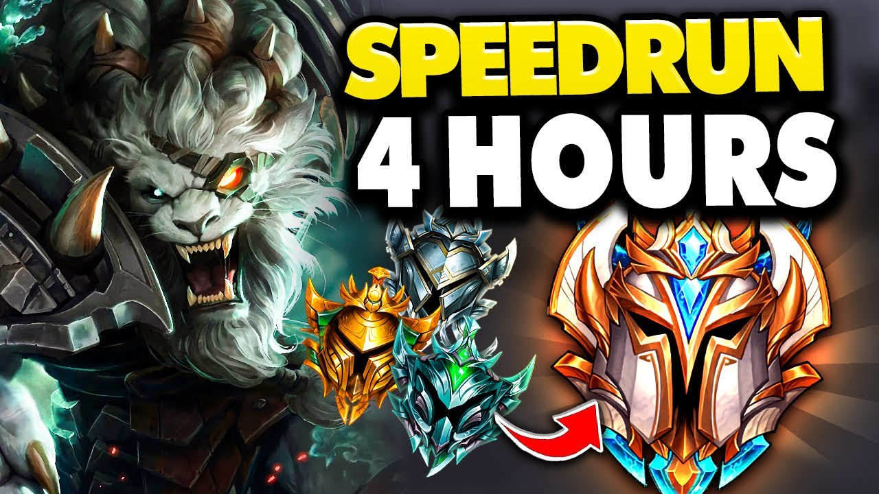 *Rank 1 NA Rengar* Unranked to Challenger in Korea in 4 hours