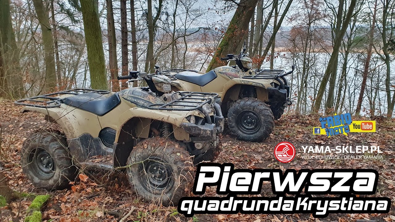 Pierwsza jazda terenowa na quadzie Krystiana - Fabiq ATV