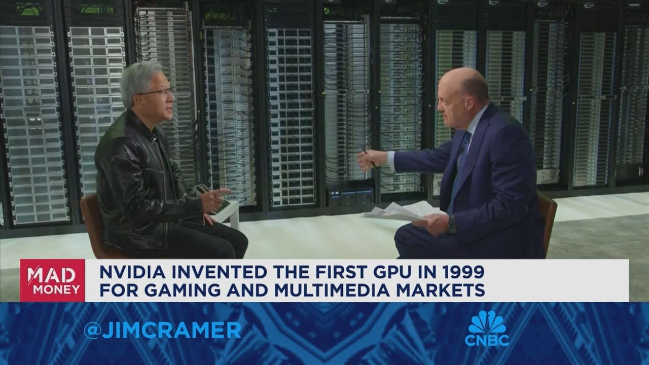 Nvidia's a market maker, not share taker, says CEO Jensen Huang