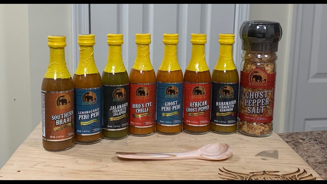 African Ghost Pepper Hot Sauce from African Dream! Sent by my friend Bob Bradley! 1st in a series!