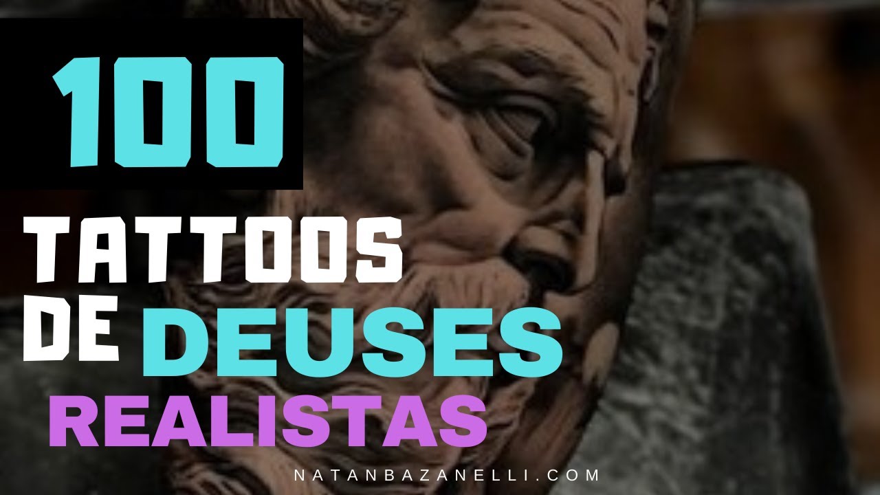 DEUSES GREGOS 100 IDÉIAS DE TATUAGENS REALISTAS PARA SE INSPIRAR