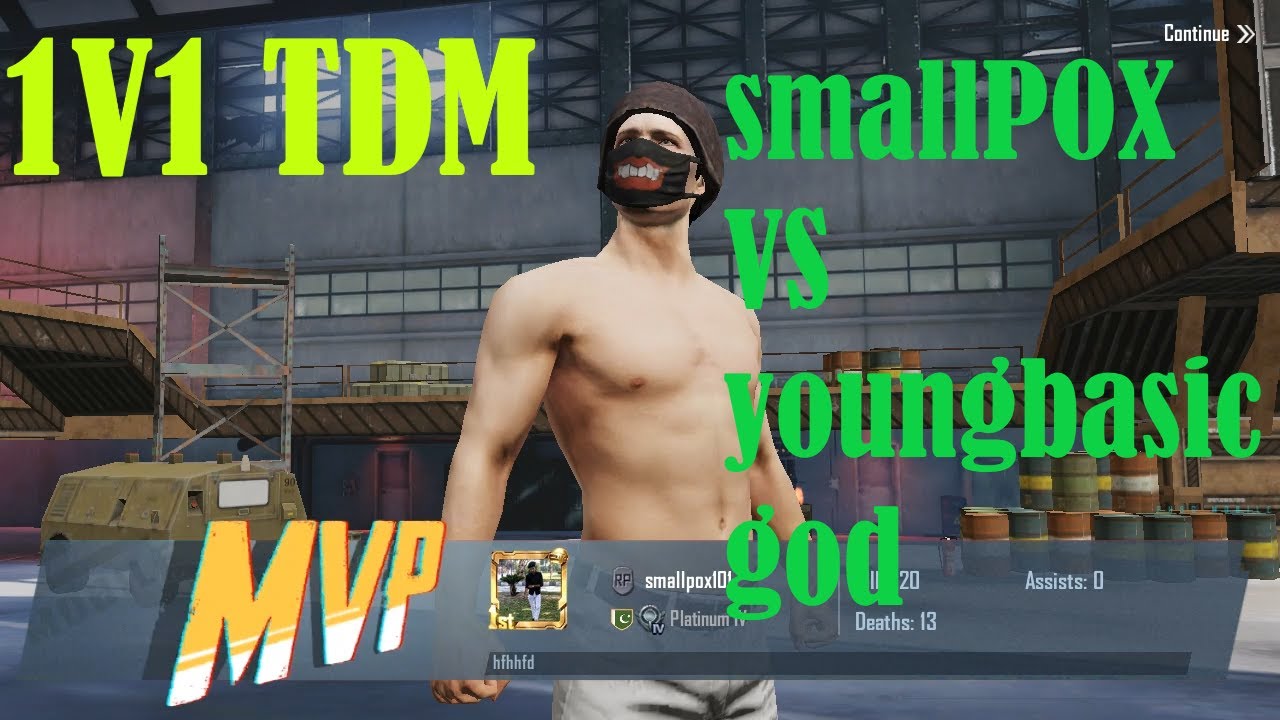 1V1 TDM || FPP PUBG Gameplay || PUBG MOBILE || smallpox