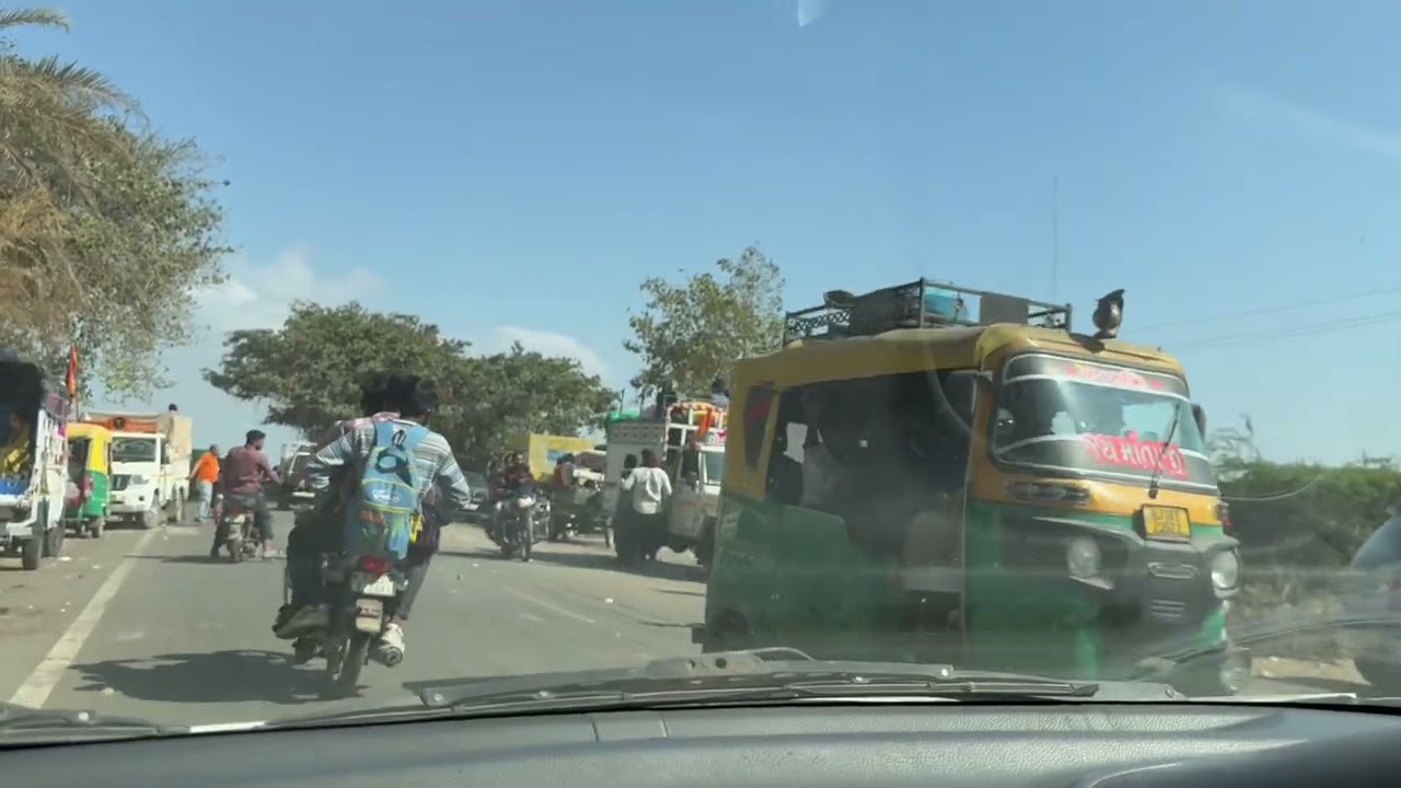 હોળી ફુલડોલ ઉત્સવ પગપાળા યાત્રિકો દ્વારકા Pagpala Yatriko Dwarka પદયાત્રીઓ 