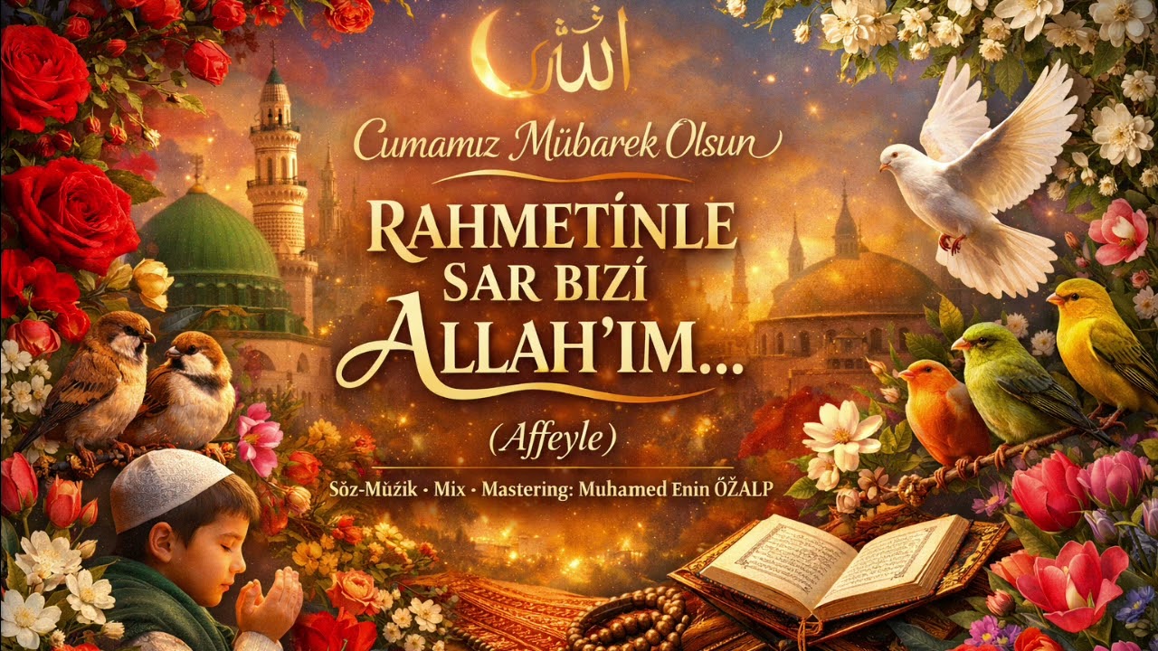 RAHMETİNLE SAR BİZİ ALLAH'IM (Affeyle) | “Söz-Müzik • Düzenleme • Mastering: Muhammed Emin ÖZALP”