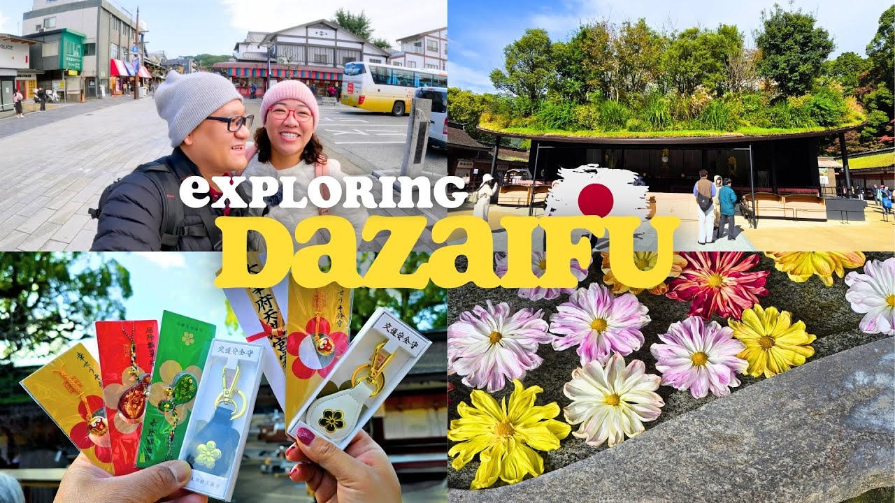 Fukuoka day trip Exploring Dazaifu Tenmangu Shrine, Kyushu National Museum | Japan Travel Vlog 2025
