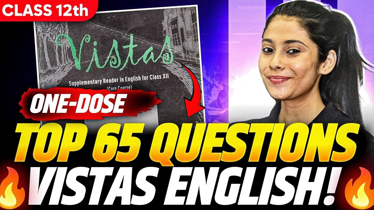 Class 12th English Top 65 Questions | Must Watch For Board 2026 | Class 12th English Boards 2026