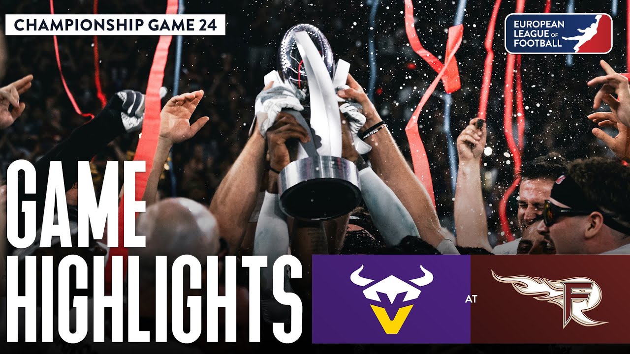 Championship Game 2024: Rhein Fire @ Vienna Vikings - Highlights