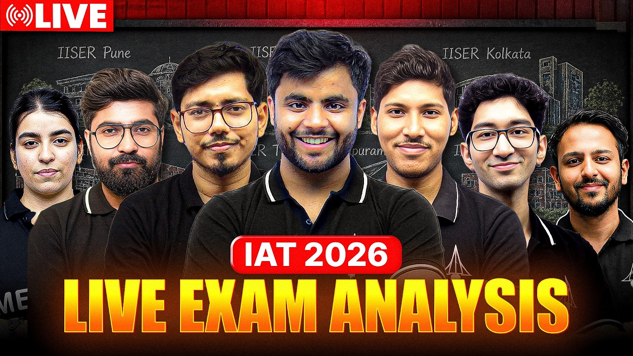 IAT 2026 Exam Analysis Live 🚀 | Student Reactions, Attempts & Expected Cutoff