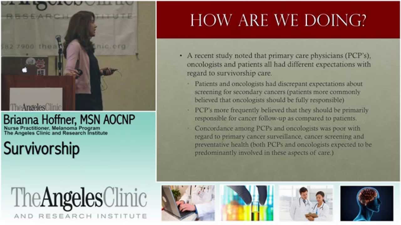 Survivorship in Melanoma -  Brianna Hoffner MSN AOCNP